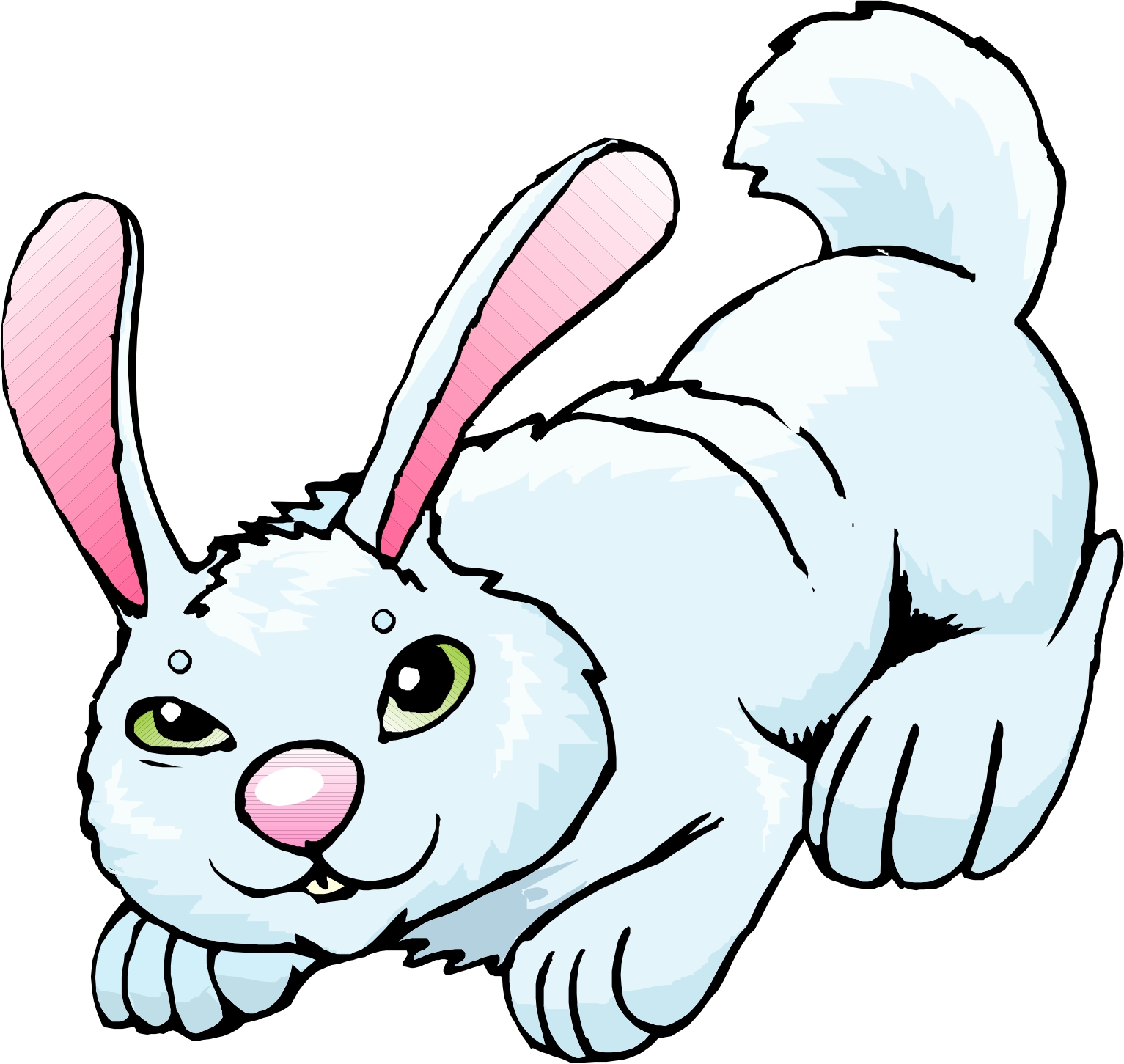 Cute Cartoon Bunnies - ClipArt Best