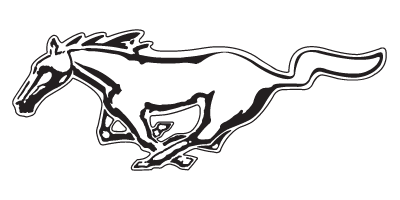 Free Design Source :: Mustang Logo Vector