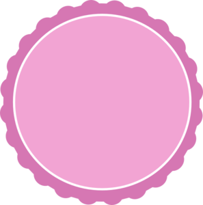 Pink Frame Clipart Cake