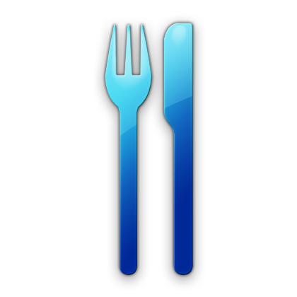 Knife and Fork (Forks) Icon #056292 » Icons Etc
