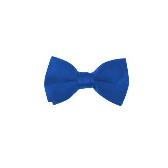 Solid Color Boys Bowtie - Royal Blue: Clothing