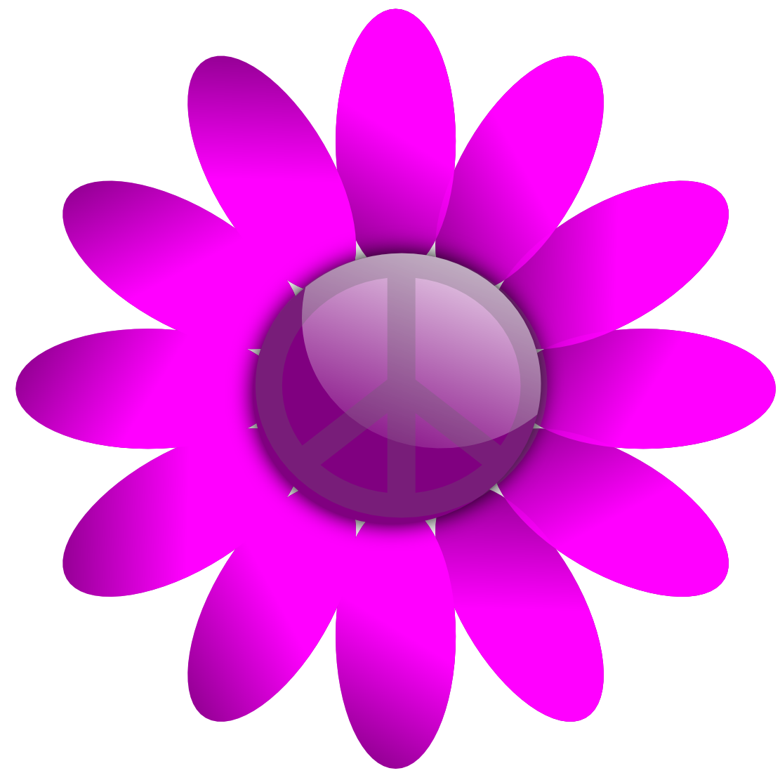 Scalable Vector Graphics Peace Sign Flower 19 scallywag ...