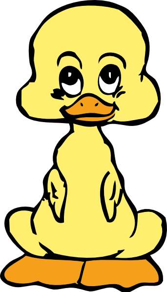 Baby Duck Clip Art - vector clip art online, royalty ...