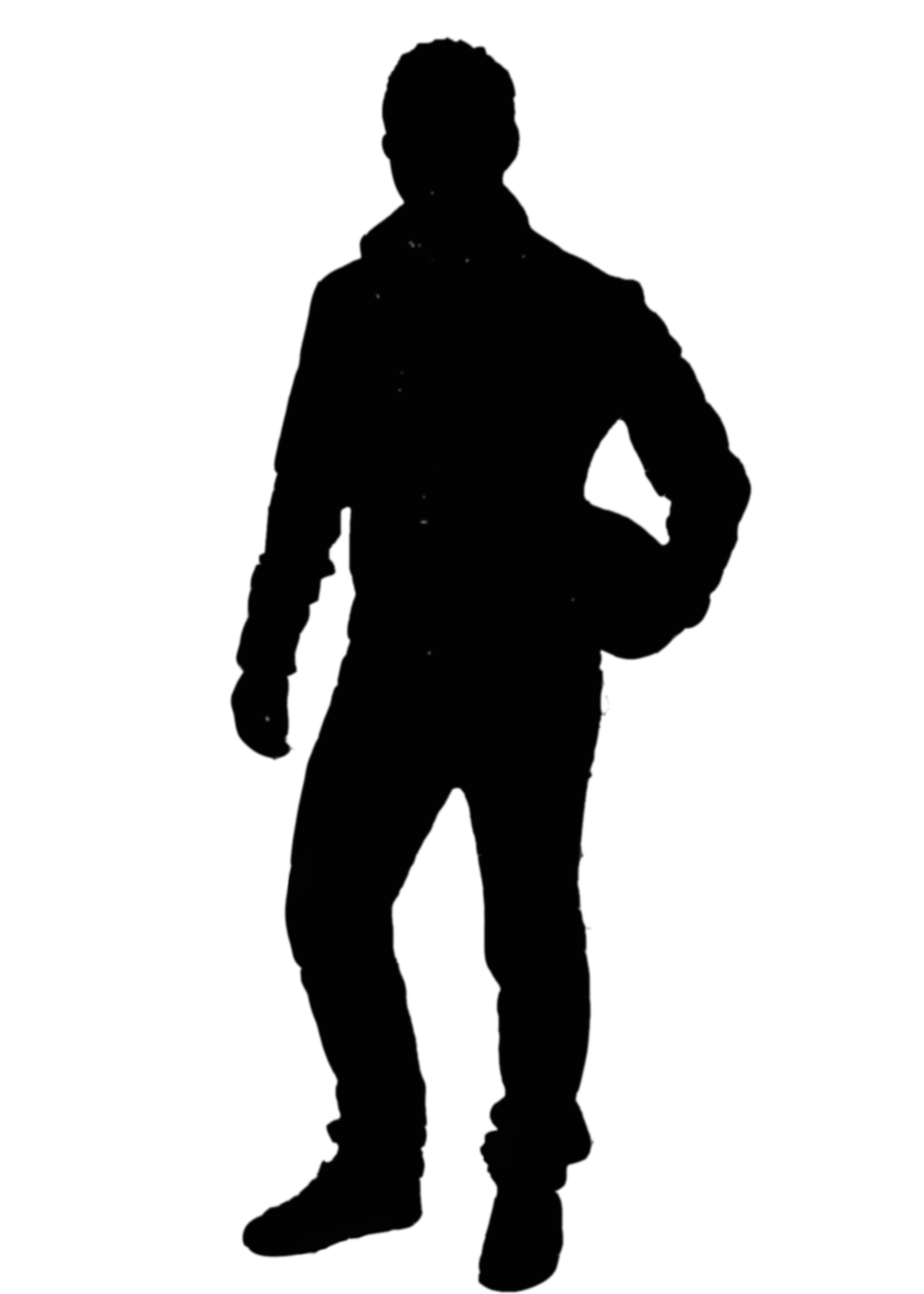 Man model clipart silhouette png