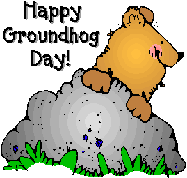 707 views Groundhog Day Clip Art - Tumundografico