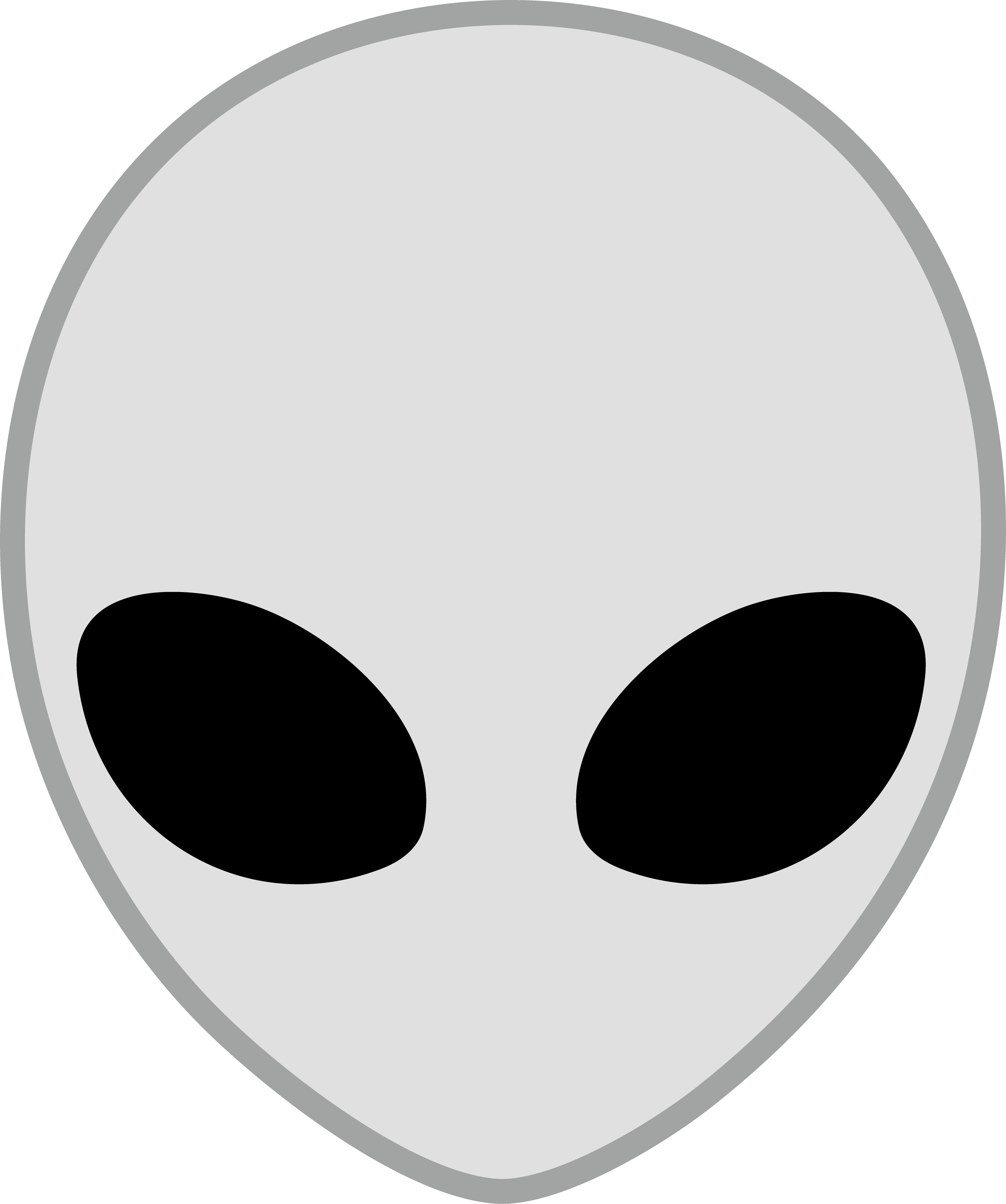 Alien head clip art - ClipartFox