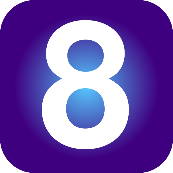 Number Eight Clipart