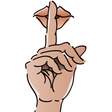 Shhh Sign Clipart - Free to use Clip Art Resource