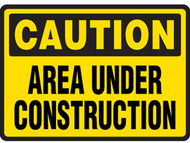Under construction sign clip art