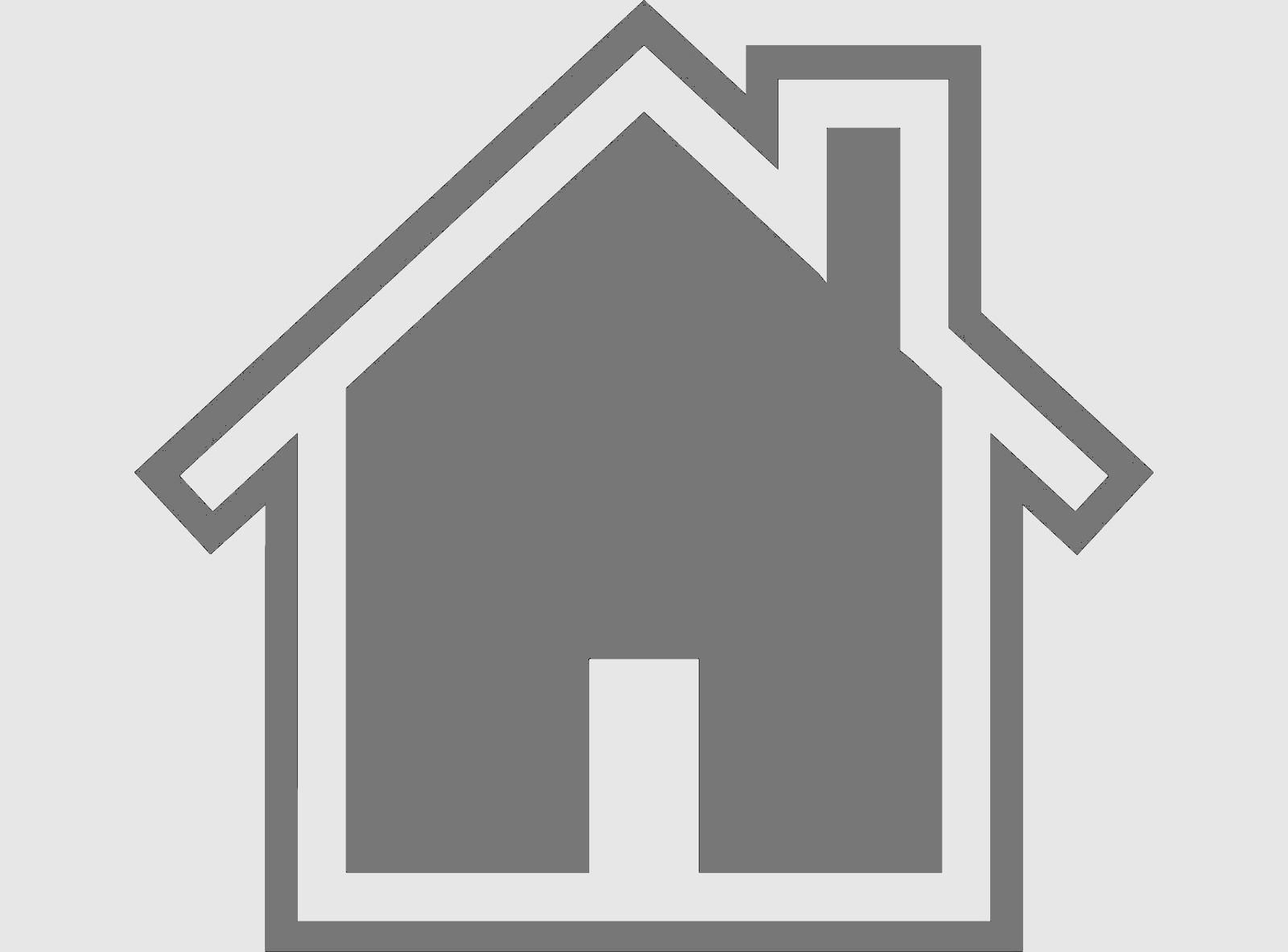 Accessible house outline clipart
