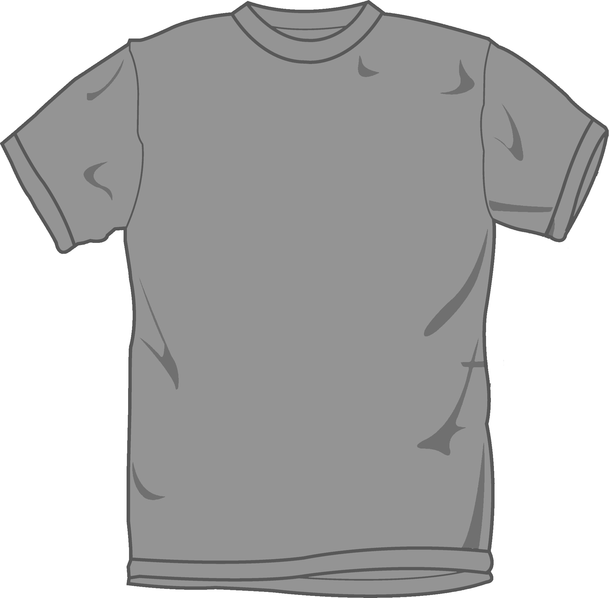 grey t shirt clip art - photo #18