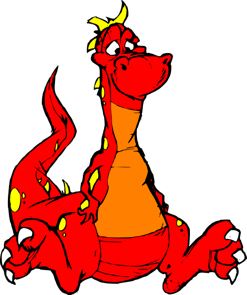 A Red Dragon - ClipArt Best