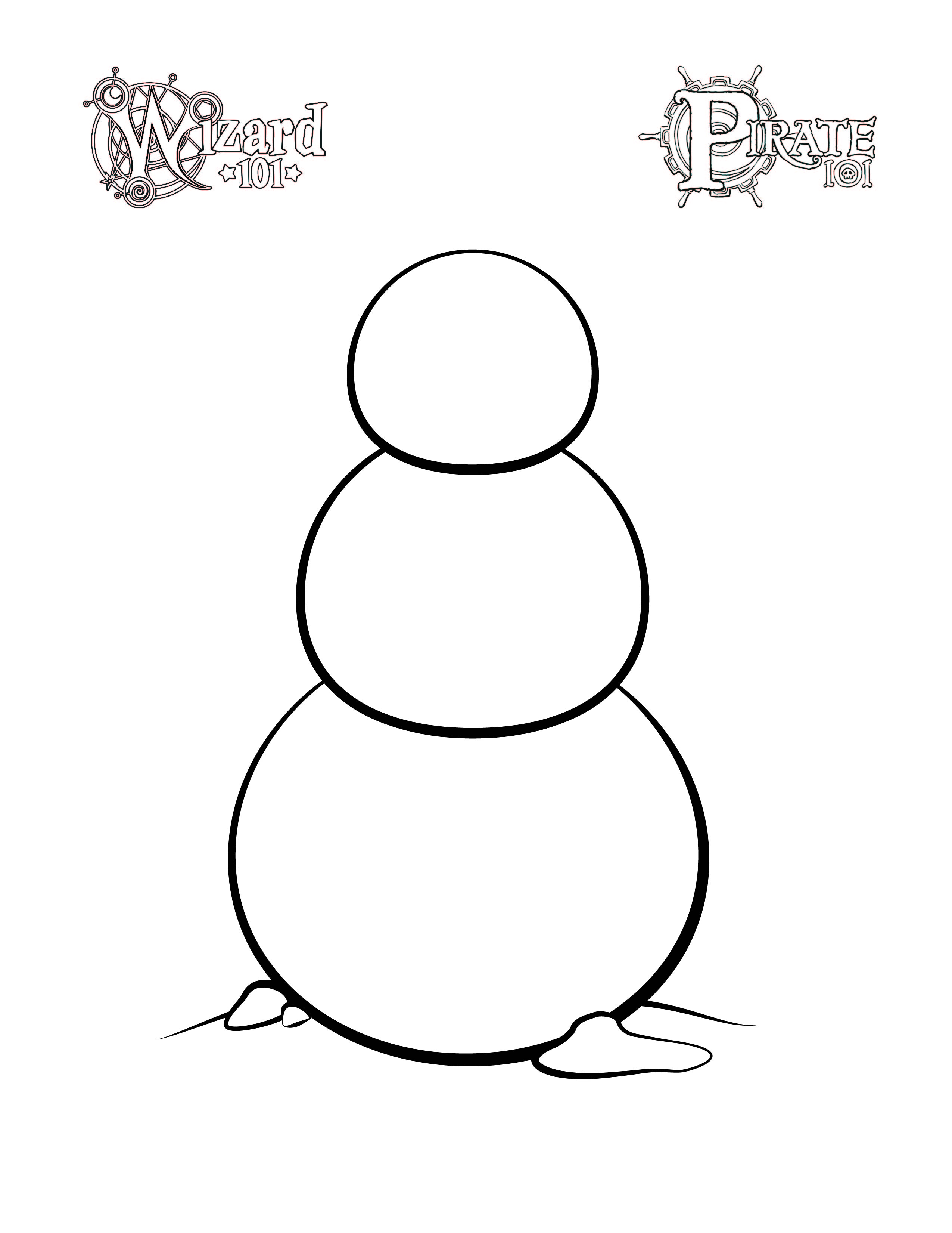 snowman-printable-template