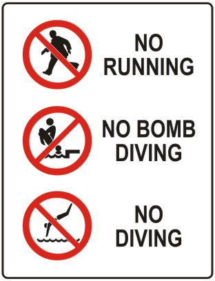 Do Not Run Safety Signs Symbols - ClipArt Best
