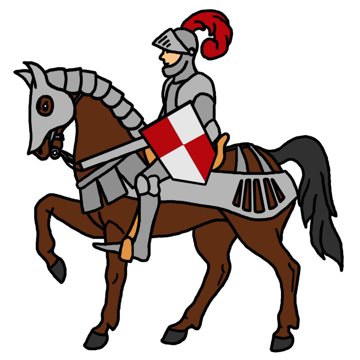 Free Knight in Shining Armor Clip Art - The Cliparts