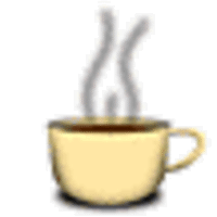 Animated gifs : Coffee or tea cups
