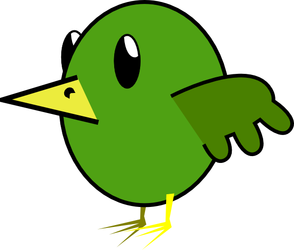 Bird Cartoon Clip Art - vector clip art online ...