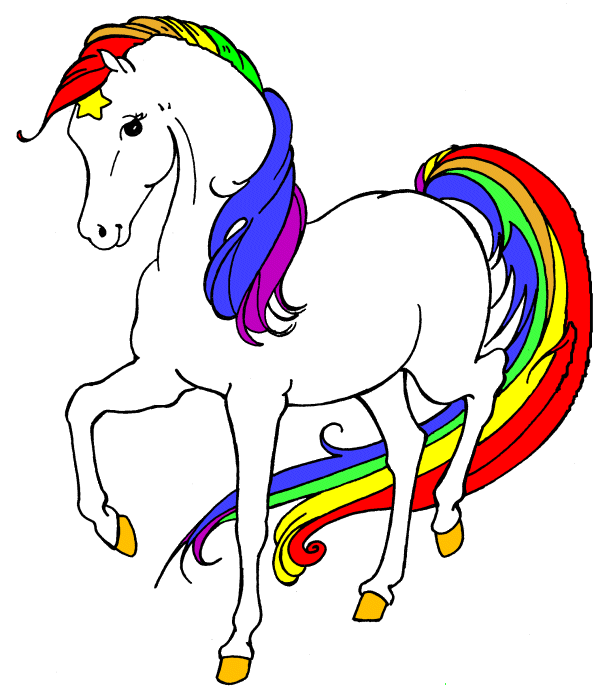 Cartoon Unicorn Clipart