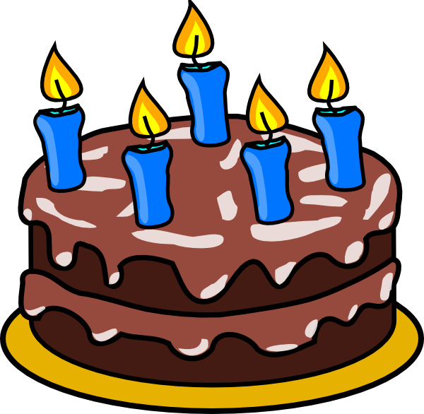 Happy Birthday Cartoon Cake Birthday Cake Clip Art