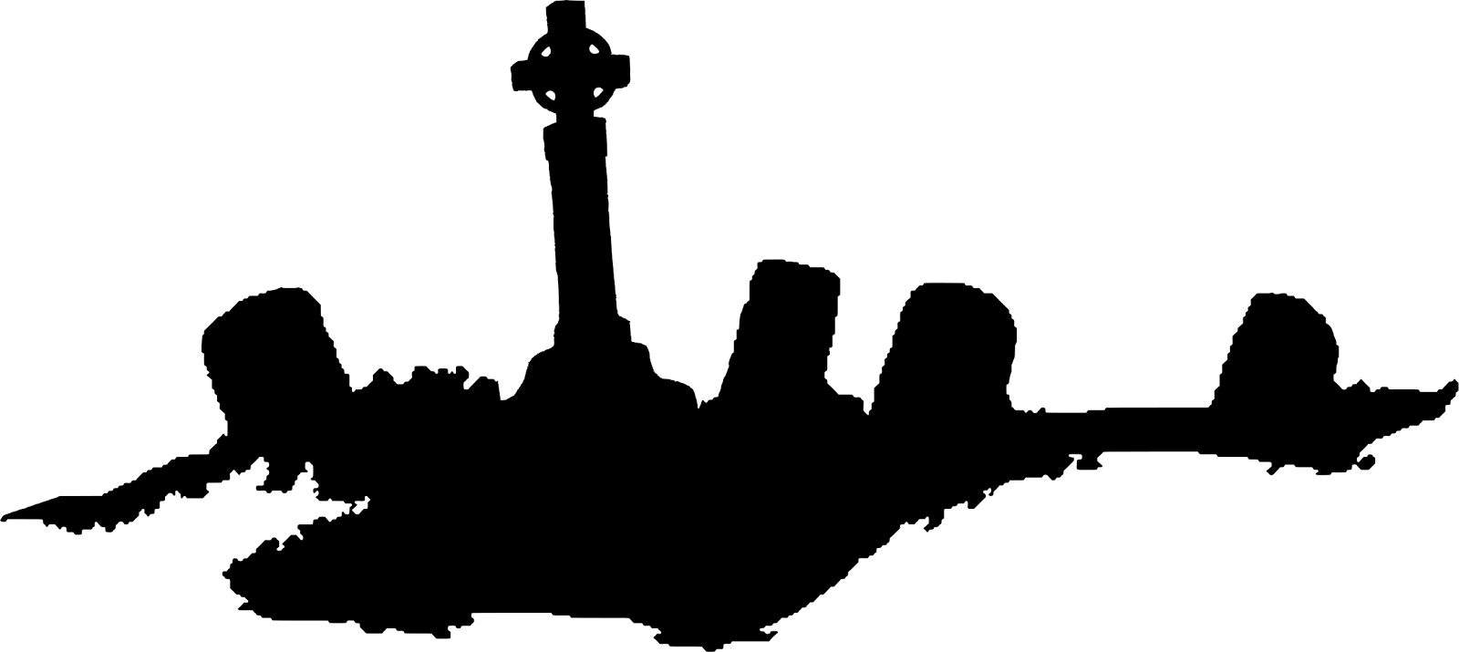 Gravestone Silhouette - ClipArt Best