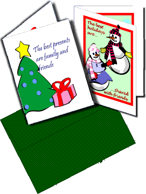 Do It Yourself Christmas With Card and Envelope Templates