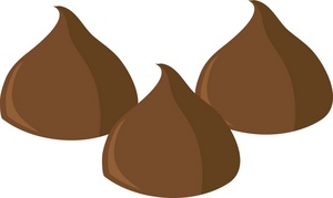 Chocolate Clipart Image - Chocolate Chips