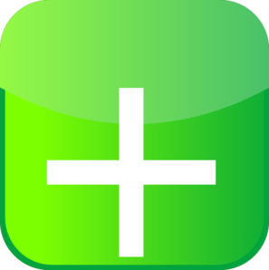 Plus Icon Green Iphone clip art - vector clip art online, royalty ...