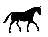 Quarter Horse Head Silhouette Black Horse Art Meixlnvm | Geek ...