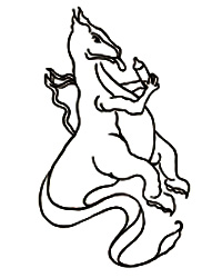 Baby Dragons, Free Online Coloring Pages