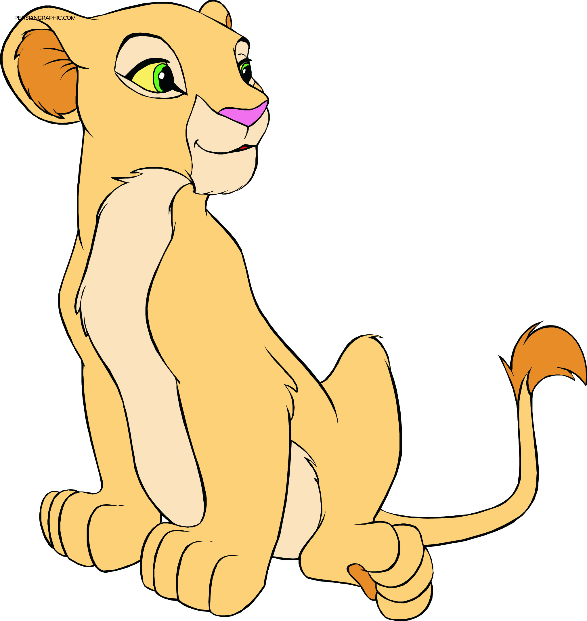 Lion King Cartoon Characters