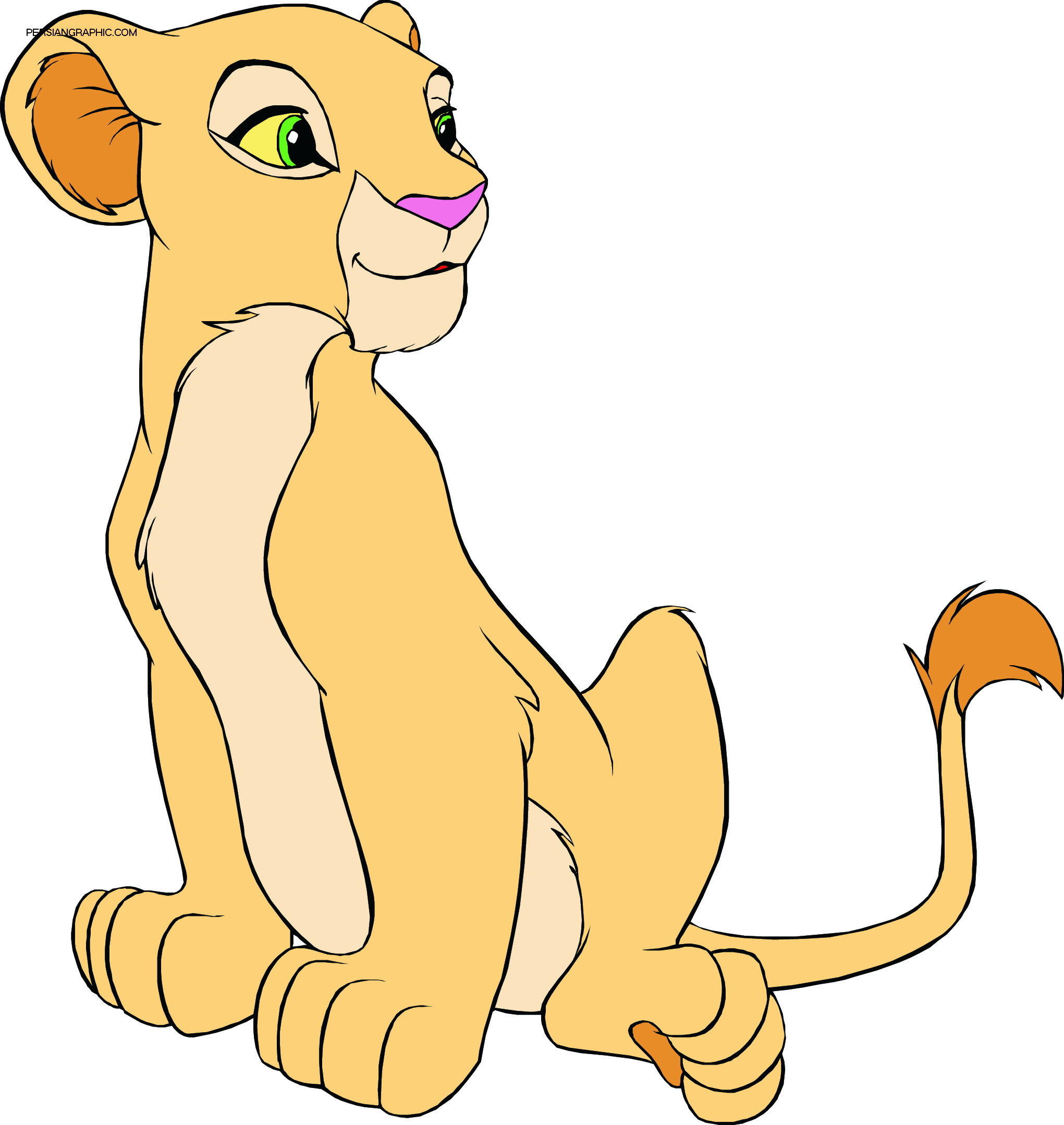 cartoon clipart of lions - photo #34