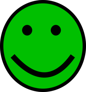 Green Smiley Face Clip Art - vector clip art online ...