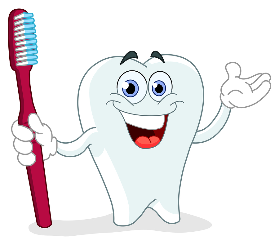 Cartoon Teeth Clipart