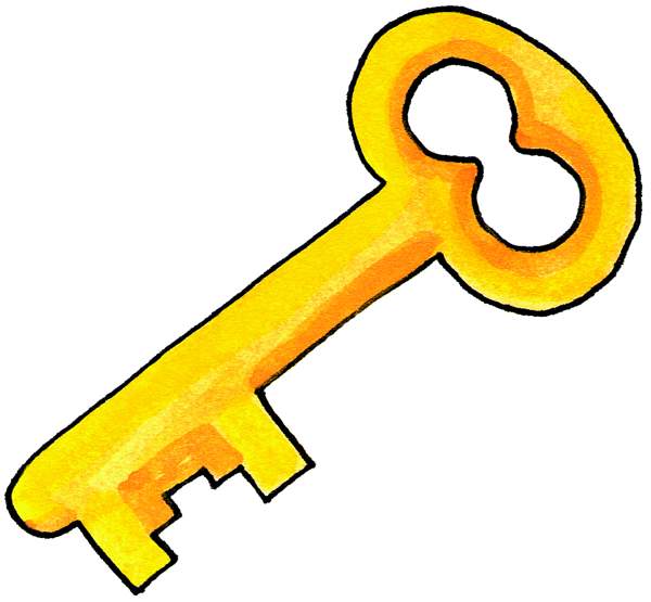 Clipart of key