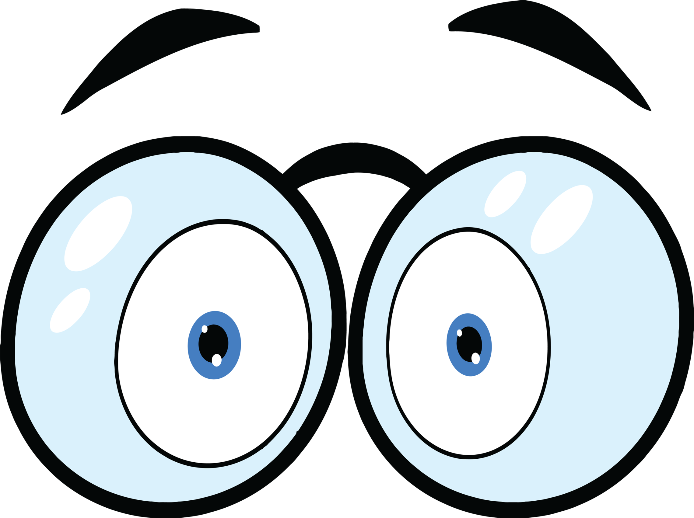 Big Cartoon Eyes - ClipArt Best