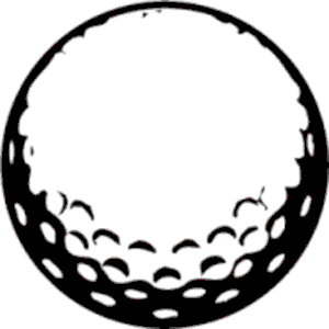 Pics For > Free Vector Golf Ball Black And White