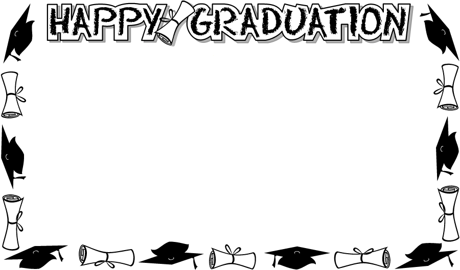 Free Clipart Graduation Borders Frames