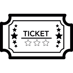 Theater ticket - Free Cinema icons