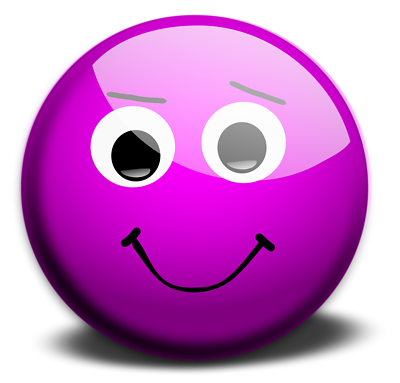 Pix For > Purple Smiley Faces