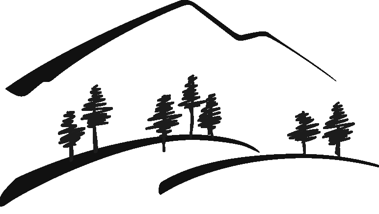 Mountains Silhouette Clip Art - Free Clipart Images