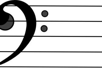 Bass Clef-vector Clip Art-free Vector Free Download