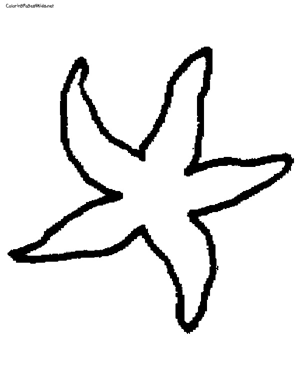 Starfish Outline