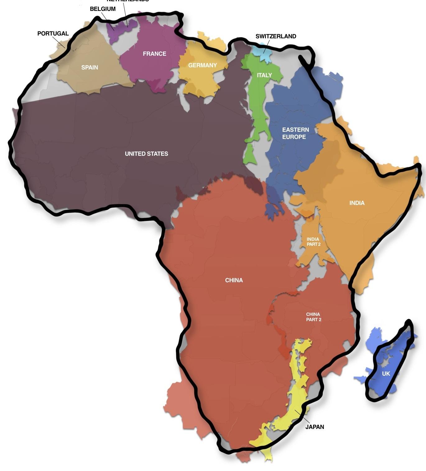 Africa Map Clipart - ClipArt Best