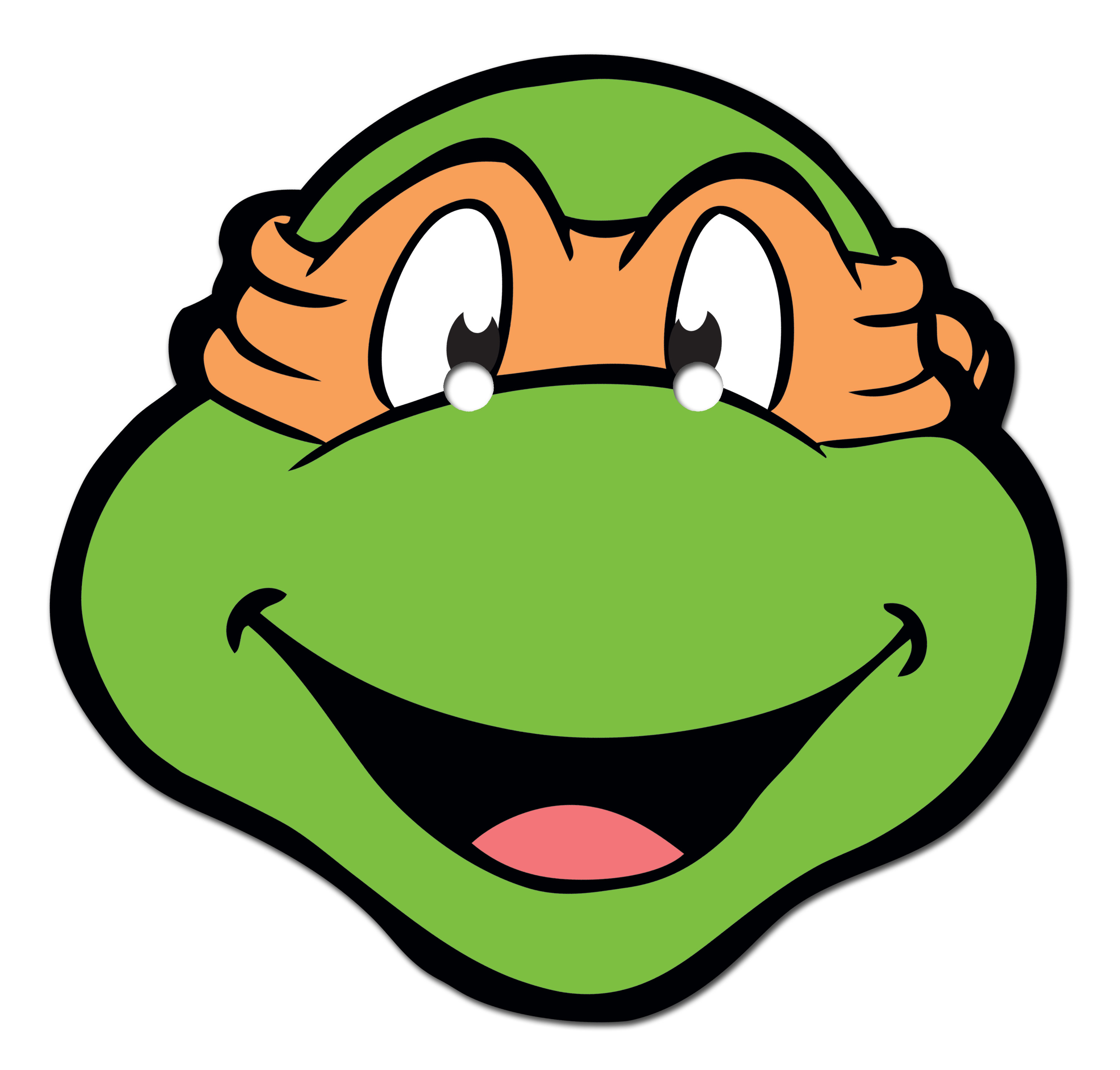 Ninja Turtles Mask Printables Orange - ClipArt Best