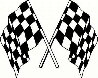 Race Flag Clip Art - Tumundografico