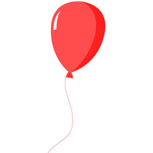 Red Balloon Clipart - Polyvore