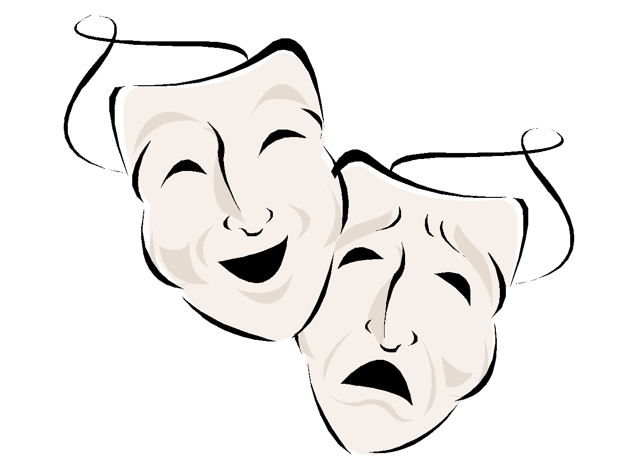 How To Draw Drama Masks ClipArt Best ClipArt Best