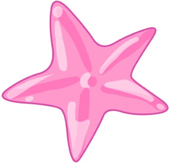Starfish Clip Art Outline - Free Clipart Images