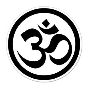 Amazon.com: Om Aum Yoga Peace Calm Sign Car Sticker Decal Phone ...