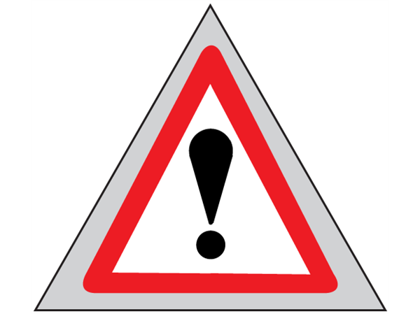 Other danger ahead roll up road sign | TRU03 | Label Source